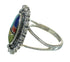 Multicolor Sterling Silver Southwestern Ring Size 4-3/4 YX84199